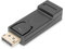 Adaptador de gráficos ASSMANN DisplayPort, DP a HDMI tipo A, Full HD 60Hz, 1920 x 1080 píxeles, negro