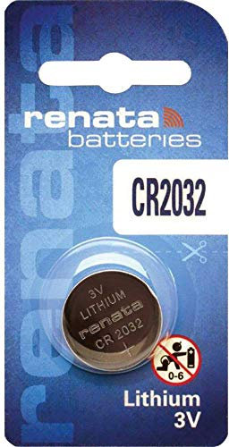 Renata CR2032.CU MFR batteria al litio, 225mAh