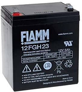 Fiamm 12FGH23 (FGH20502) batteria al piombo da 12V, 5000mAh.