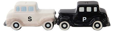 Pacific Giftware Salz- und Pfefferstreuer Set – Antik Cars Neue Keramik Geschenke Adventskranz