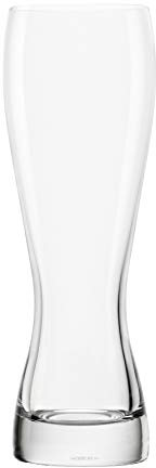 Stölzle Lausitz Juego de 6 vasos de trigo de 0,3 litros, resistentes a los golpes y aptos para lavavajillas