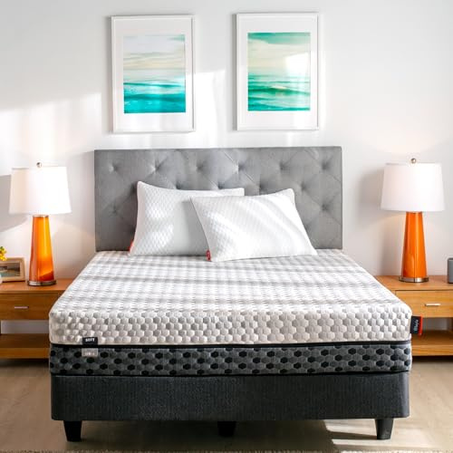 Layla 10” Copper Infused Memory Foam Mattress, Cooler and More Comfortable Sleeping, Flippable One Side Soft - Other Side Medium Firm, 2 Free Memory Foam Pillows (Twin) 120 Night Trial Period.