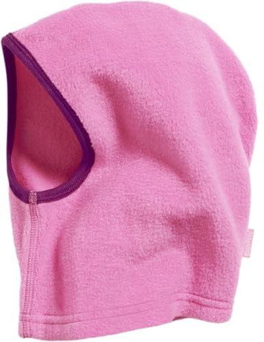 Playshoes Unisex Kinder Fleece-Schlupfmütze Winter-Mütze, pink, one size