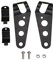 Support de Phare Moto, CICMOD 35mm-43mm Phares Supports de Montage pour Chopper Cafe Racer-Noir