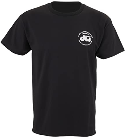 Drum Workshop PR25SSBL-XL T-shirt classique Noir Taille XL
