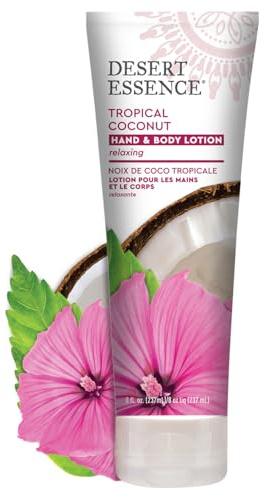 Desert Essence Tropischen Kokosnuss Hand & Bodylotion 235 ml