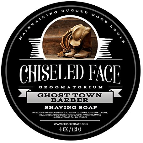 Ghost Town Barber - Handmade Luxury Shaving Soap from Chiseled Face Groomatorium