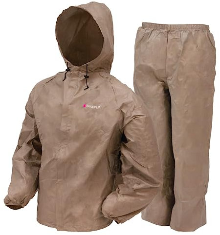FROGG TOGGS Unisex Ultra-lite2 Waterproof Breathable Protective Rain Suit, Carbon, L UK
