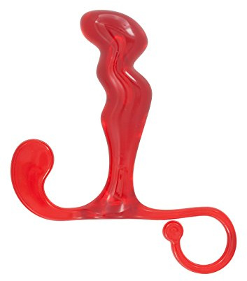 Toy Joy Manpower Stimulateur Power Plug Prostate Massager, Rouge, 1 Unité