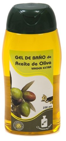 3X GEL DE BAÑO DE ACEITE DE OLIVA VIRGEN EXTRA 250 ML ELABORACION ARTESANAL 100%