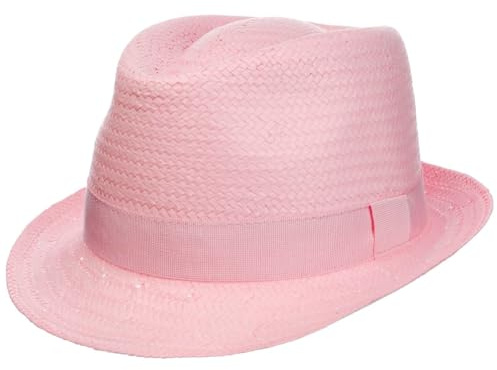Lipodo Malaga Strohtrilby Damen Herren Kinder Made in Italy Strohhut Sommer