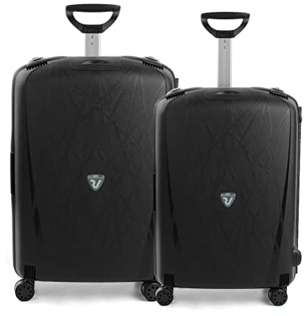 RONCATO Light set 2 trolley rigidi con tsa (large + medio) Nero