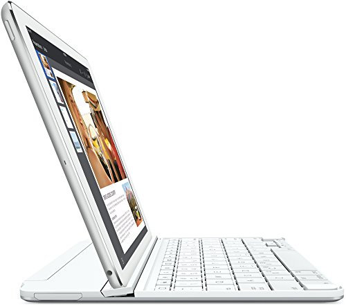 Logitech Ultrathin Magnetic Clip On Keyboard for iPad - White