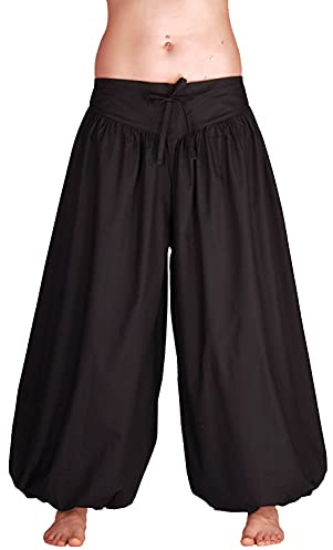 Leucht-Welten Damen Ballonhose Weite Pumphose Pluderhose