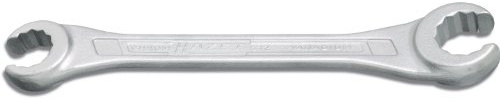 Hazet 612-30X32 Chiave a Doppio Anello Aperto, Argento, Apertura Chiave 30 X 32, Lunghezza 300 mm