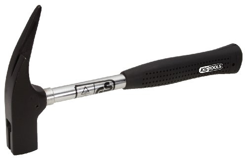 Marteau de charpentier magnétique 600 g, manche acier tubulaire, néoprène