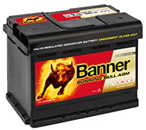Banner - 322/302 - Batterie AGM Running Bull, 60 Ah