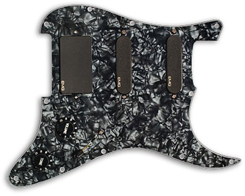 EMG SL20 Steve Lukather Prewired Guitar Pickguard Set, Black