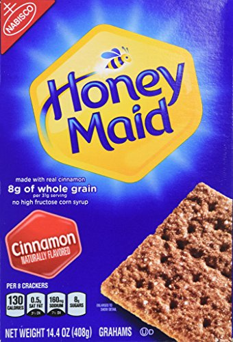 Nabisco, Honey Maid, Graham Crackers, Cinnamon, 14.4oz Box (Pack of 3)