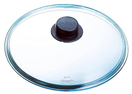 Pyrex 4937278 Glass lid, 28 cm, gray color