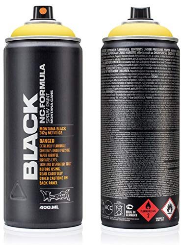 Montana Black 1010 easter yellow, 400 ml Sprühdose