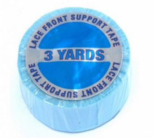 Blue Liner Tape für Extensions & Zweithaar 3 Yards Kleberolle 2,5cm x 2,75m