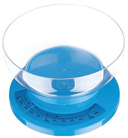 Maurer 5530015 - Bilancia da cucina analogica, colore: Blu