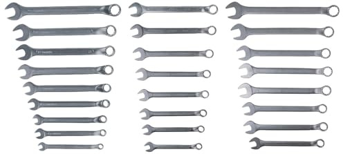 KS Tools 517.0099 CLASSIC Ringmaulschlüssel-Satz, 25-tlg. gekröpft, 6-32mm