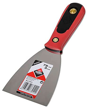 RUBI 73911 Espátula, Gris, 75 mm