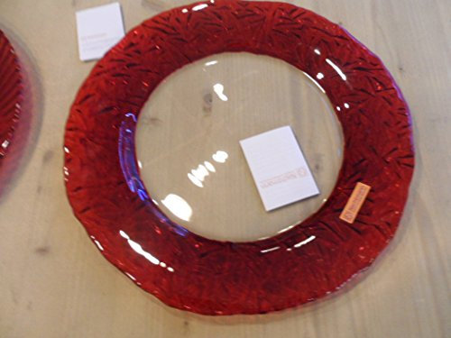 Nachtmann Teller 32cm Chaos X-Mas rot 82079