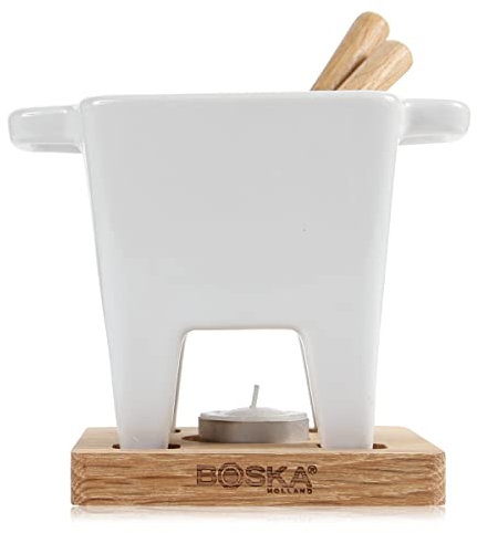 Boska Tapas Fondue Bianco - Por 174 gramos queso derretido - 300 ml