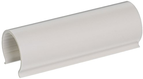 EZ White Snap Clamp 1 1/4 Inch X 4 Inches Wide for 1 1/4Inch PVC Pipe 10 Per Bag1