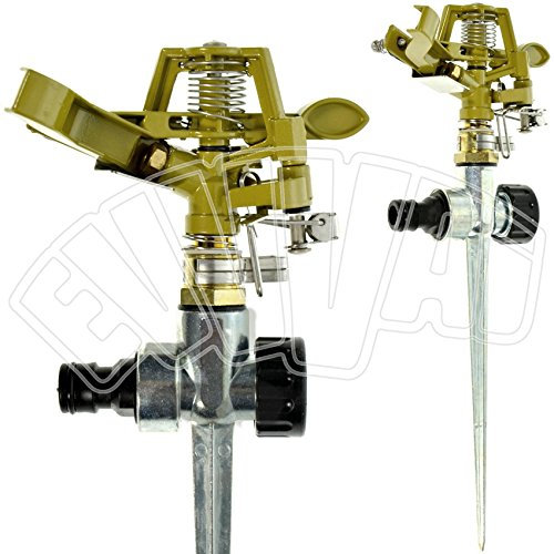 IRRIGATORE A SETTORE 1/2 MASCHIO CON PUNTALE - IN METALLO IRRIGAZIONE GIARDINO