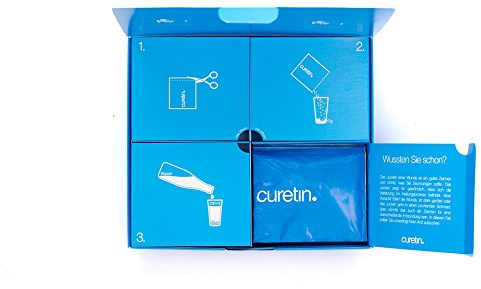curetin - Für die Regeneration nach Operationen | Mit wichtigen Nährstoffen für die Wundheilung | Kollagen, Arginin, Zink, Kupfer, Vitamin C, Vitamin D | Den Körper gezielt unterstützen (4-Wochen-Box)