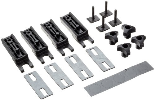 Thule 697100 Adaptersatz (Nutstein 20x20mm) für Träger der Fabrikate z.B Design 800, Rapid Aeroprofil, Votex, Oris, Mercedes 80 mm Befestigungssystem