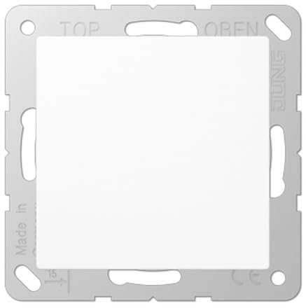 Jung A594-0WW Blind-Abdeckung (Thermoplast) Alpinweiß Serie AS/A