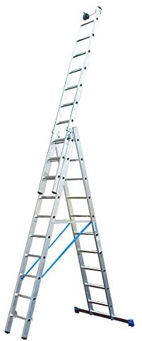 Alu-Vielzweckleiter, 3 x 10 Sprossen
