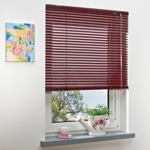 Liedeco | Aluminium-Jalousie | Bordeaux B80cm x H160cm