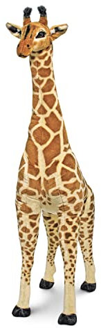 Melissa & Doug - Riesengiraffe - lebensechtes Plüschtier für realistisches Rollenspiel und als Dekoration, über 1,20 m groß, für Kinder ab 3 Jahren