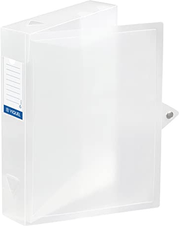 Viquel Class Doc baksida häftbox baksida av PROPYGLAS 60 mm transparent