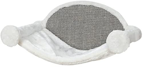 TRIXIE Hängmatta för Katter, 54 x 28 x 33 cm, Vit, Grå