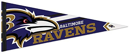 NFL 14496115 Baltimore Ravens Premium Wimpel, 30,5 x 76,2 cm