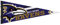NFL 14496115 Baltimore Ravens Premium Wimpel, 30,5 x 76,2 cm