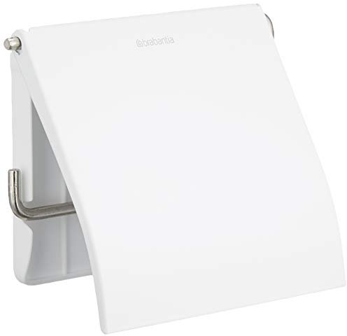 Brabantia 414565 Porte-Rouleau pour Papier WC écru, 20 x 8 x 6 cm
