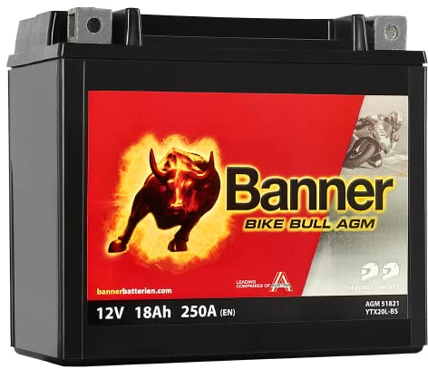 Banner 518 21 Akku Moto Bike Bull