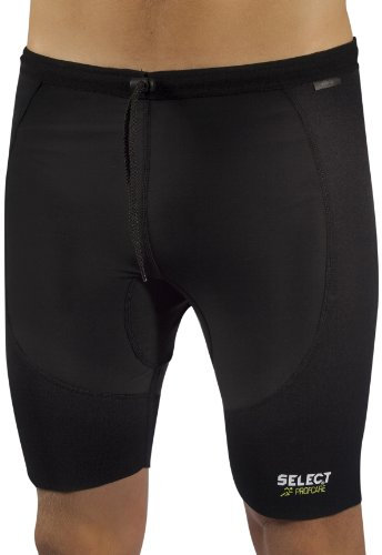 Select Unisex Kompressionswäsche Wärmehosen Uni Thermohose, Schwarz, L EU