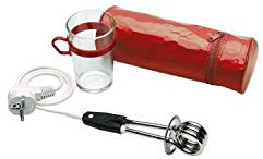 Lagrange 119902 Thermoplongeur de voyage + trousse + verre 300 W - Coloris Assortis