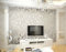 HANMERO High-grade Flocking Victorian Damask/Embossed PVC Wallpaper Roll Gray Color Wallpaper for Living Room Hotel Bedroom TV Background 0.53m(20.86)*10m(32.8')=5.3©O(57sqfeet) - Silver & Gray