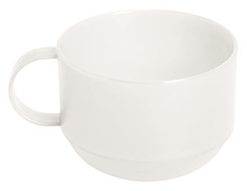 Excelsa Rainbow Tazza Jumbo 0.50 Litri, Bianco, 11x11x8 cm