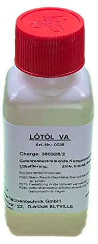 Flussmittel/Lötöl VA 100 ml (Konventionelles Weichlöten von Edelstahl, Eisen-, Kupfer- und Messingwerkstoffen)